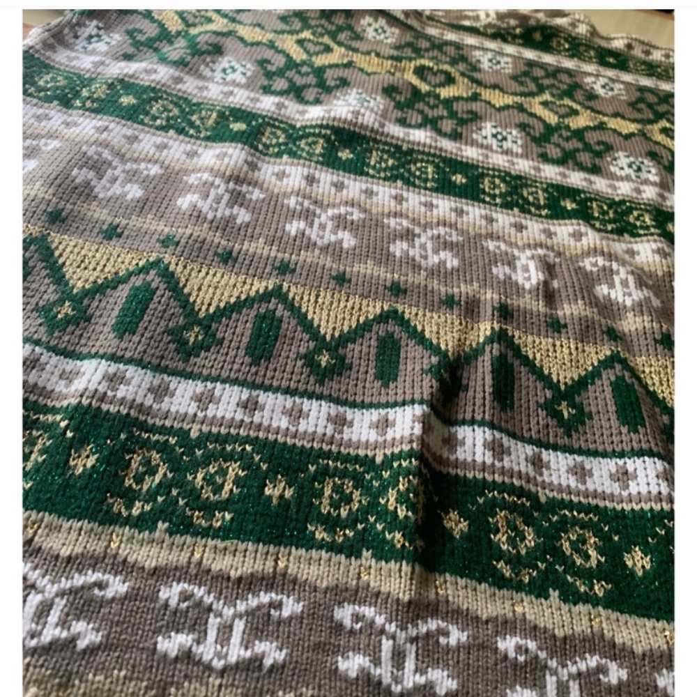 vintage Arielle metallic knit sweater - Picture 4 of 12